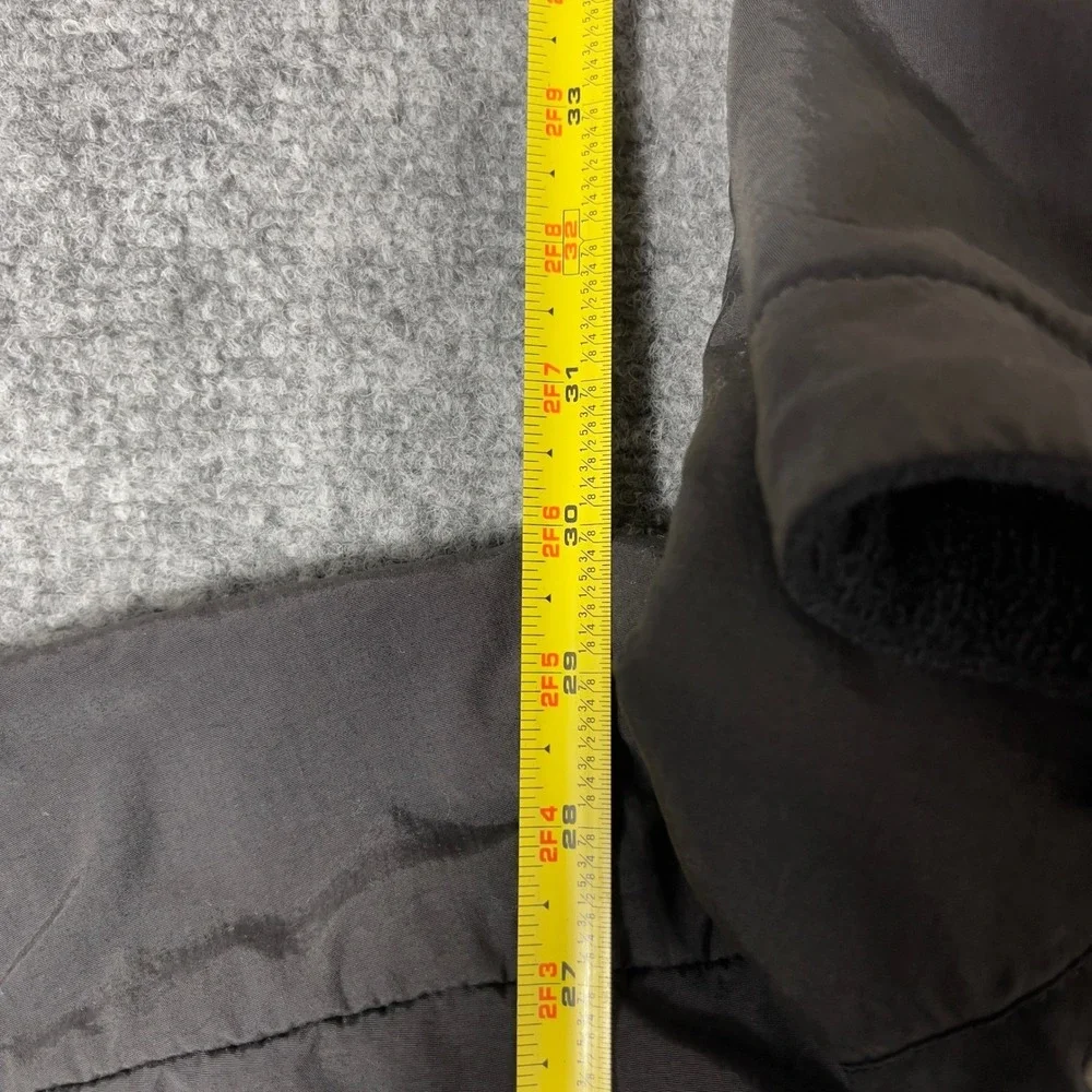 The North Face Denali Hoodie Mens XL Black Polartec Fleece Full Zip Jacket